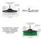 Drill Brush Power Scrubber By Useful Products 5 in W 5 in L Brush, Variety 5in-S-GW-H-DB - alternate 7